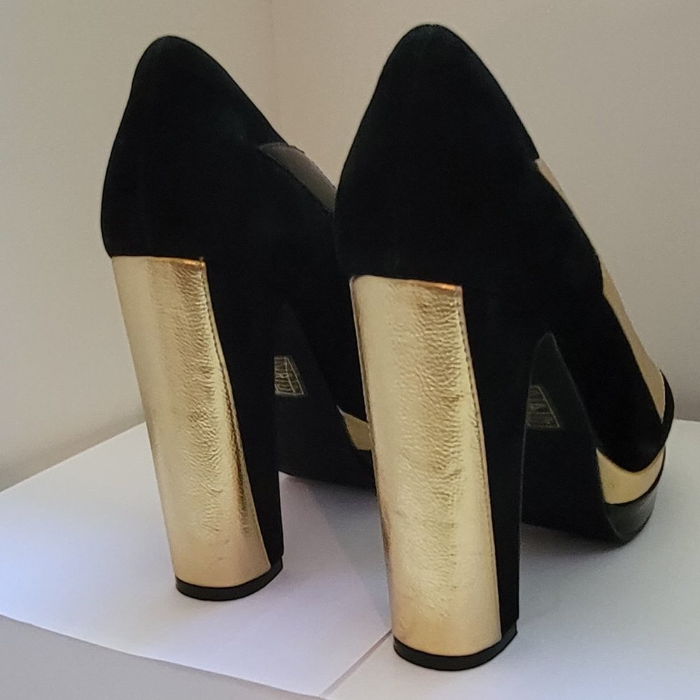 Jeffrey Campbell Bad-Gurl Mixed Media Pump - Picture 6 of 10